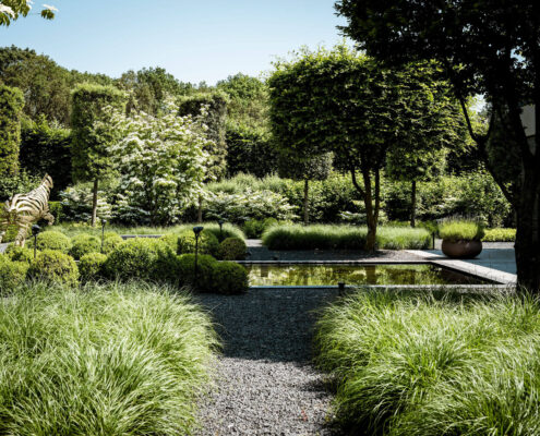 Groene oase in tuin Oisterwijk